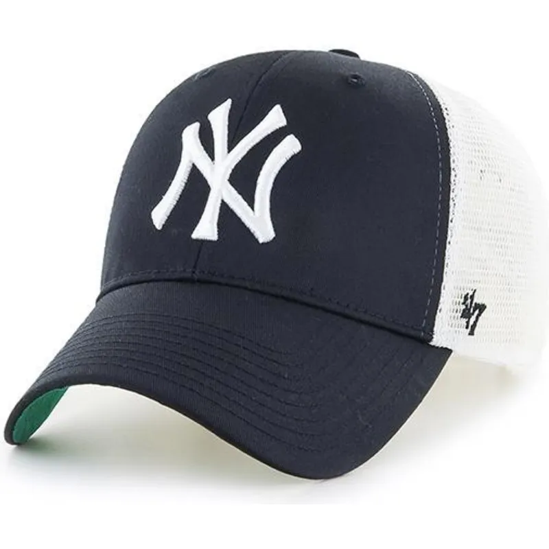 lippikset-kaareva-rekka-musta-snapback-lapsille-new-york-yankees-mlb-47-brand