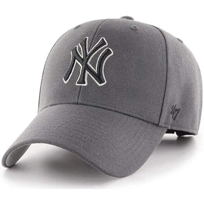 lippikset-kaareva-harmaa-saadettava-nauha-new-york-yankees-mlb-47-brand