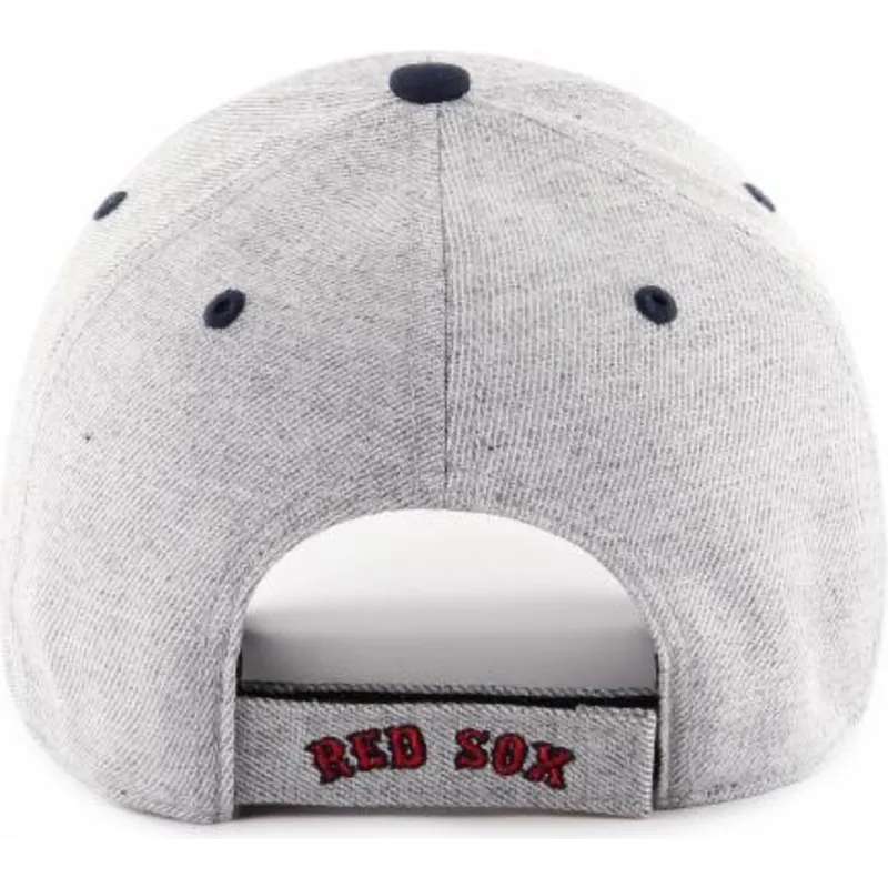lippikset-kaareva-harmaa-saadettava-nauha-boston-red-sox-mlb-47-brand