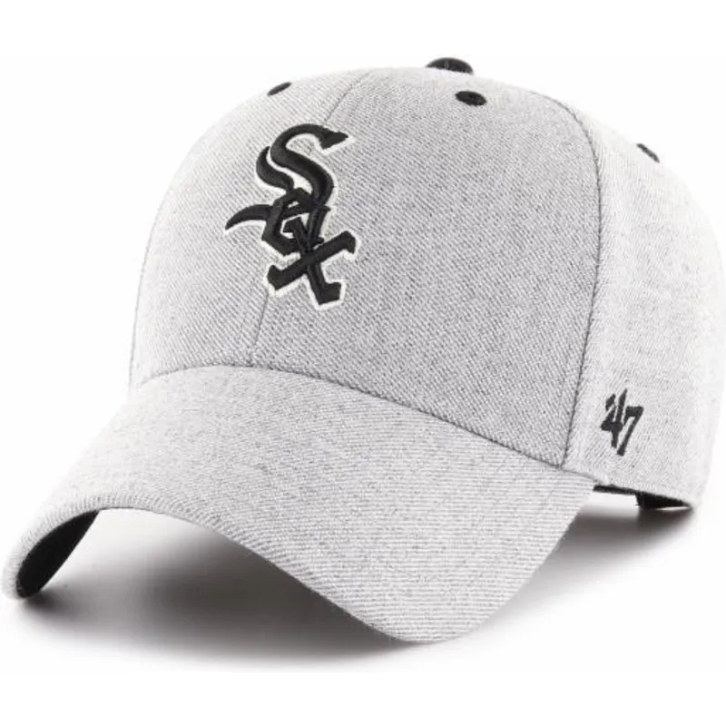 lippikset-kaareva-harmaa-saadettava-nauha-chicago-white-sox-mlb-47-brand