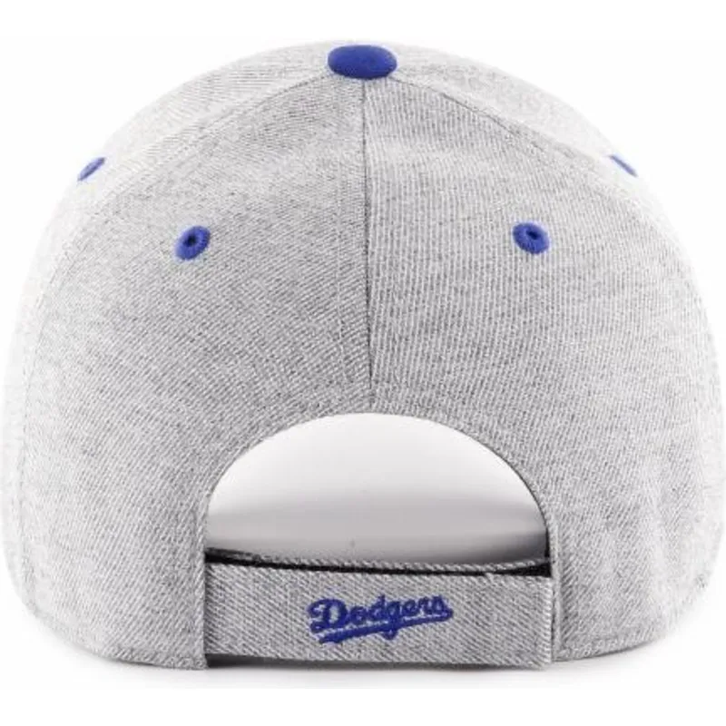 lippikset-kaareva-harmaa-saadettava-nauha-los-angeles-dodgers-mlb-47-brand