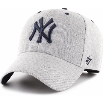 lippikset-kaareva-harmaa-saadettava-nauha-new-york-yankees-mlb-47-brand