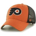 lippikset-kaareva-rekka-oranssi-snapback-philadelphia-flyers-nhl-47-brand