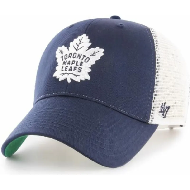 lippikset-kaareva-rekka-laivastonsininen-snapback-toronto-maple-leafs-nhl-47-brand