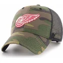 lippikset-kaareva-rekka-maastokuvio-snapback-detroit-red-wings-nhl-47-brand