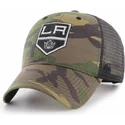 lippikset-kaareva-rekka-maastokuvio-snapback-los-angeles-kings-nhl-47-brand