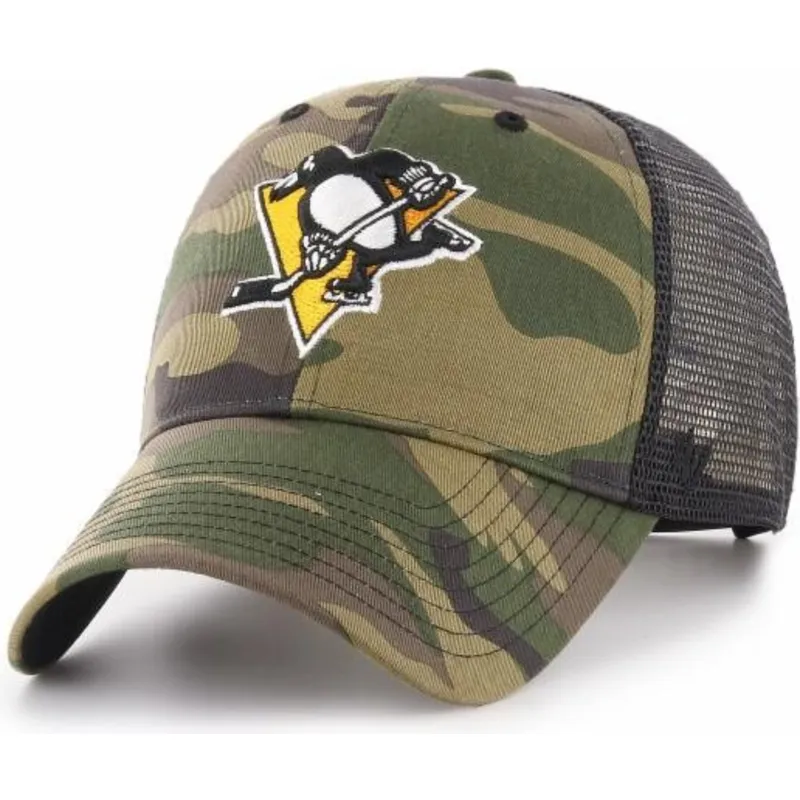 lippikset-kaareva-rekka-maastokuvio-snapback-pittsburgh-penguins-nhl-47-brand lippikset-kaareva-rekka-maastokuvio-snapback-pittsburgh-penguins-nhl-47-brand