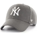 lippikset-kaareva-harmaa-saadettava-nauha-new-york-yankees-mlb-47-brand