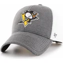 lippikset-kaareva-harmaa-saadettava-nauha-pittsburgh-penguins-nhl-47-brand
