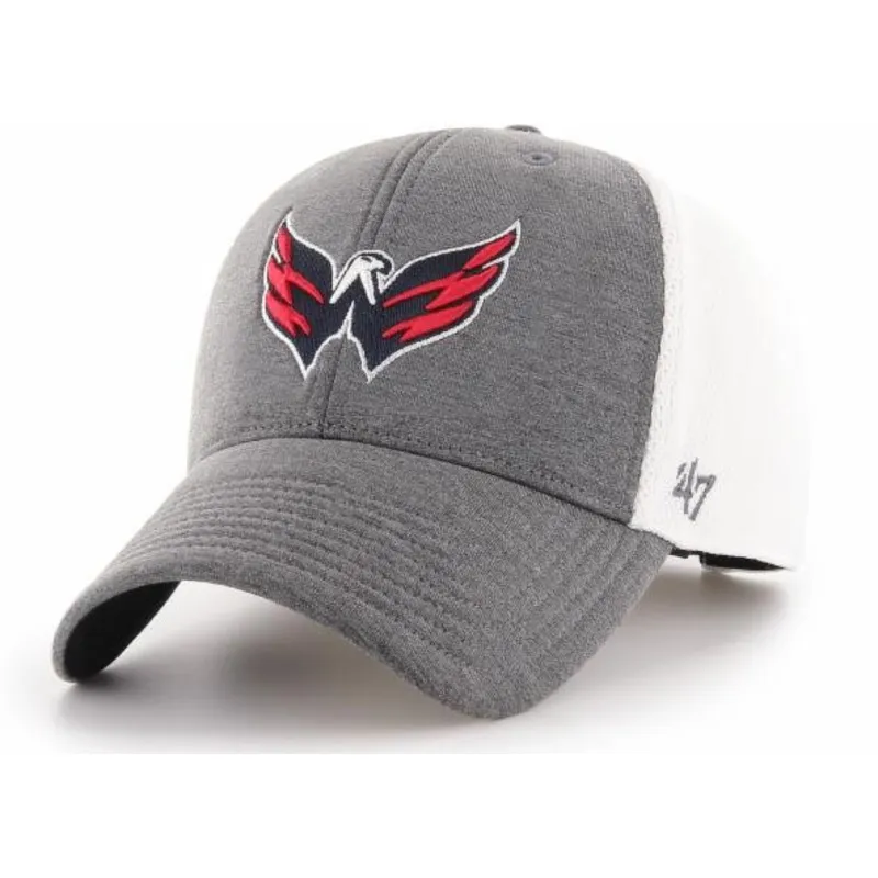 lippikset-kaareva-harmaa-saadettava-nauha-washington-capitals-nhl-47-brand