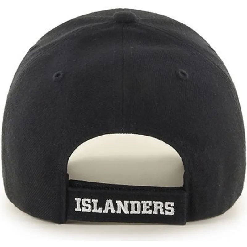 lippikset-kaareva-musta-saadettava-nauha-new-york-islanders-nhl-47-brand