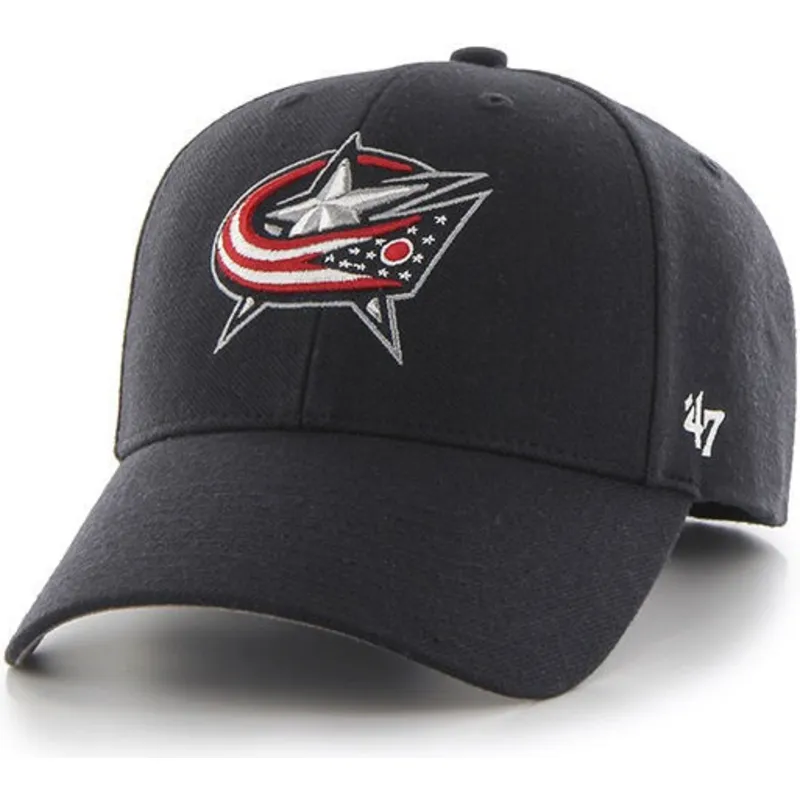 lippikset-kaareva-laivastonsininen-saadettava-nauha-columbus-blue-jackets-nhl-47-brand lippikset-kaareva-laivastonsininen-saadettava-nauha-columbus-blue-jackets-nhl-47-brand