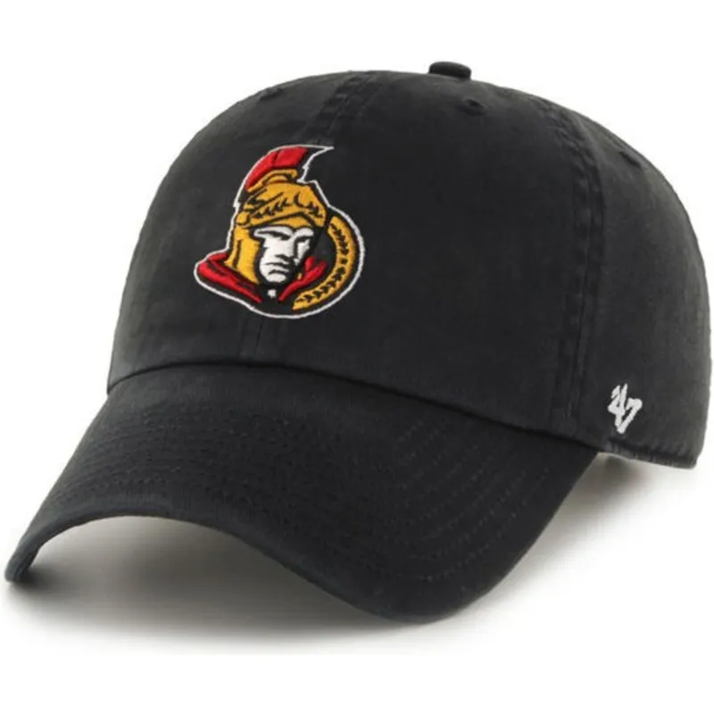 lippikset-kaareva-musta-saadettava-nauha-ottawa-senators-nhl-47-brand