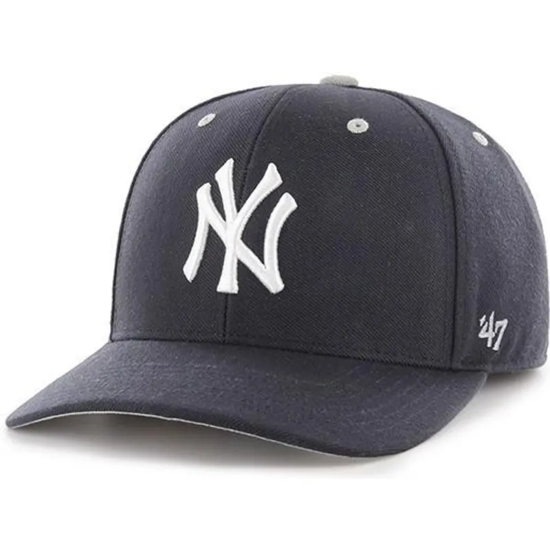 lippikset-kaareva-laivastonsininen-saadettava-nauha-new-york-yankees-mlb-47-brand lippikset-kaareva-laivastonsininen-saadettava-nauha-new-york-yankees-mlb-47-brand