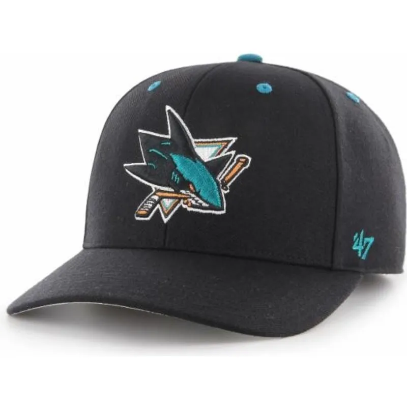 lippikset-kaareva-musta-saadettava-nauha-san-jose-sharks-nhl-47-brand lippikset-kaareva-musta-saadettava-nauha-san-jose-sharks-nhl-47-brand