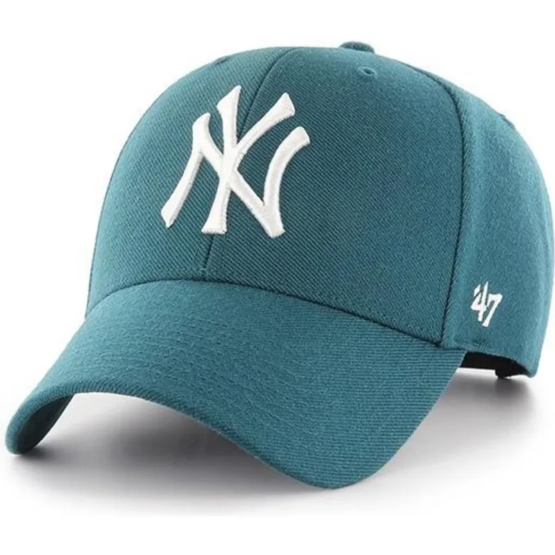 lippikset-kaareva-vihrea-saadettava-nauha-pacifico-new-york-yankees-mlb-47-brand