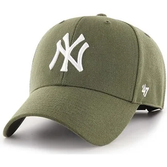 Lippikset kaareva vihreä säädettävä nauha New York Yankees MLB 47 Brand