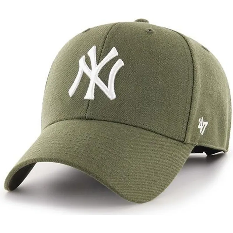 cap-kaareva-green-adjustable-strap-new-york-yankees-mlb-47-brand cap-kaareva-green-adjustable-strap-new-york-yankees-mlb-47-brand