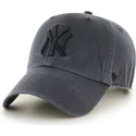 lippikset-kaareva-musta-saadettava-nauha-new-york-yankees-mlb-47-brand