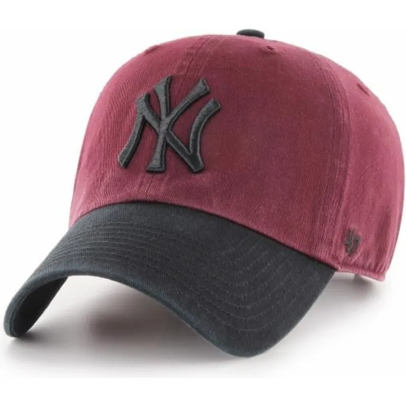 lippikset-kaareva-punainen-saadettava-nauha-new-york-yankees-mlb-47-brand