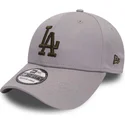 lippikset-kaareva-harmaa-istuva-oro-39thirty-essential-los-angeles-dodgers-mlb-new-era