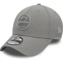 lippikset-kaareva-harmaa-istuva-lapsille-39thirty-stretch-rubber-emblem-new-york-yankees-mlb-new-era