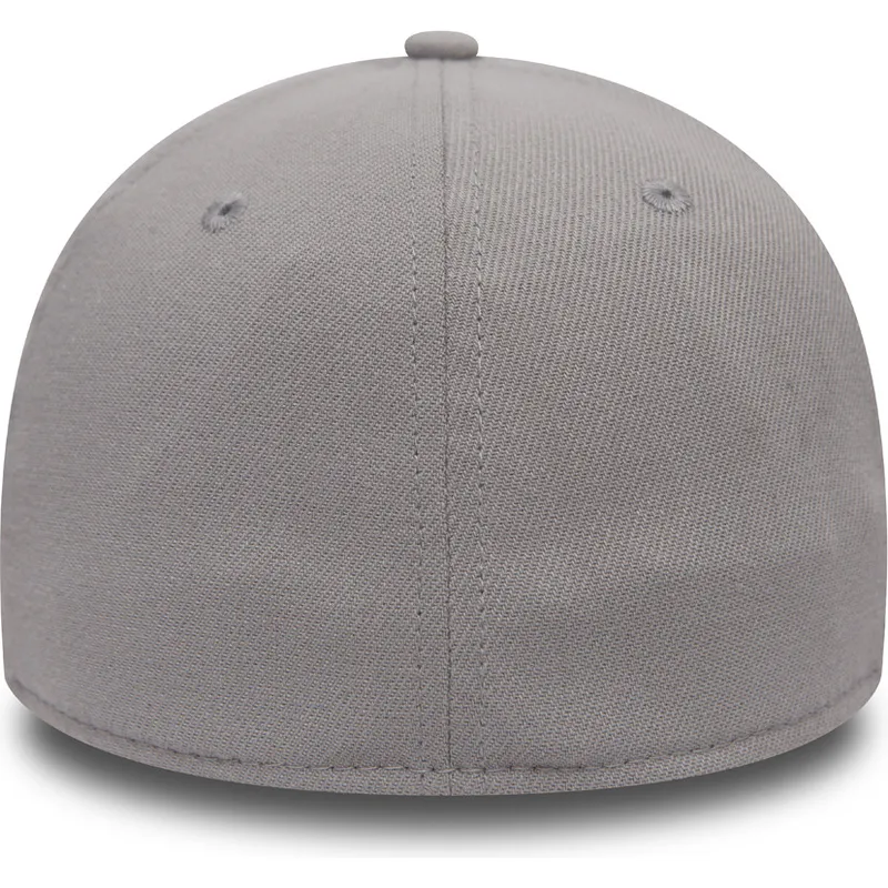 lippikset-kaareva-harmaa-istuva-lapsille-39thirty-stretch-rubber-emblem-new-york-yankees-mlb-new-era