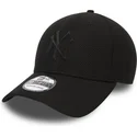 lippikset-kaareva-musta-istuva-lapsille-39thirty-rubber-prime-new-york-yankees-mlb-new-era