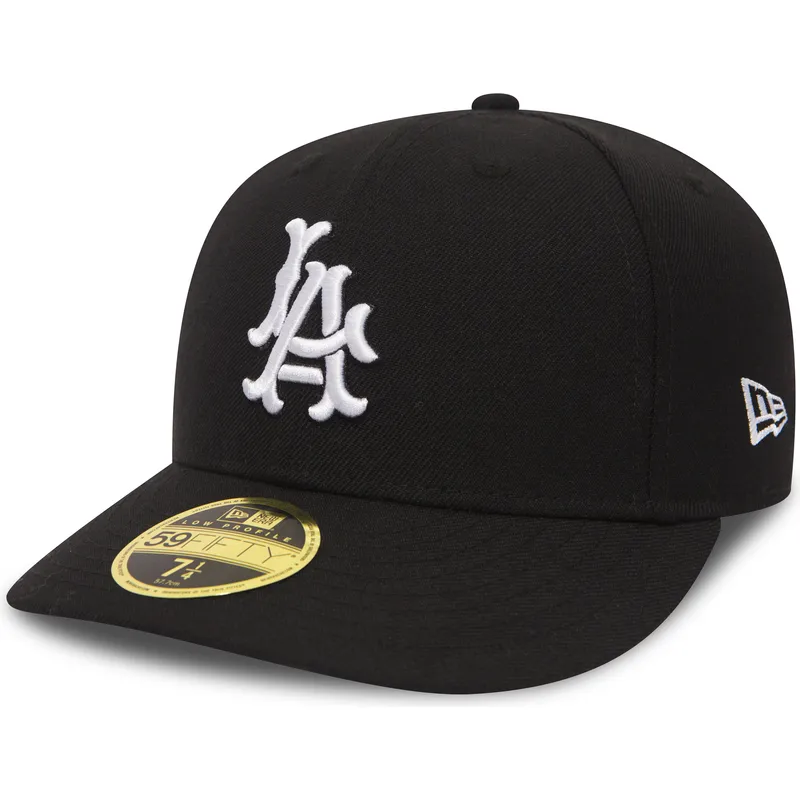 lippikset-kaareva-musta-istuva-59fifty-coop-wool-los-angeles-dodgers-mlb-new-era
