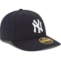 lippikset-kaareva-laivastonsininen-istuva-59fifty-low-profile-authentic-new-york-yankees-mlb-new-era