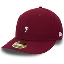 lippikset-kaareva-violetti-istuva-59fifty-low-profile-mini-philadelphia-phillies-mlb-new-era