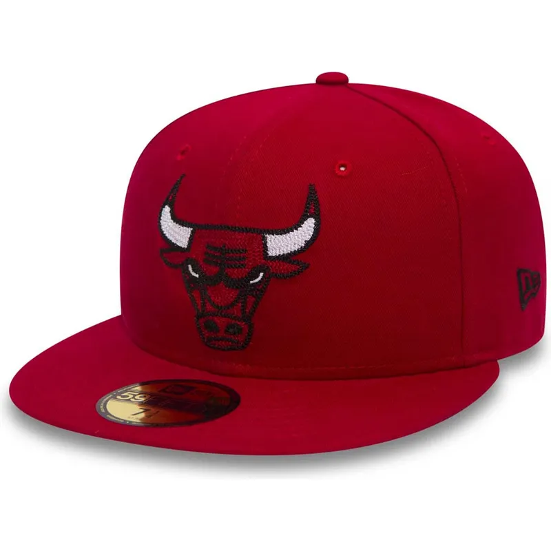 lippikset-littea-punainen-istuva-59fifty-chain-stitch-chicago-bulls-nba-new-era