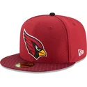 lippikset-littea-punainen-istuva-59fifty-sideline-arizona-cardinals-nfl-new-era