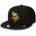 lippikset-littea-musta-istuva-59fifty-black-coll-minnesota-vikings-nfl-new-era