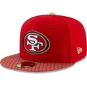 lippikset-littea-punainen-istuva-59fifty-sideline-san-francisco-49ers-nfl-new-era