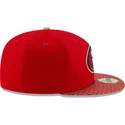 lippikset-littea-punainen-istuva-59fifty-sideline-san-francisco-49ers-nfl-new-era