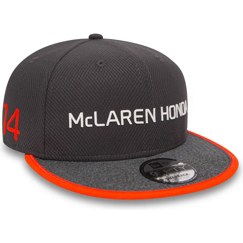lippikset-littea-harmaa-snapback-9fifty-fernando-alonso-mclaren-racing-formula-1-new-era