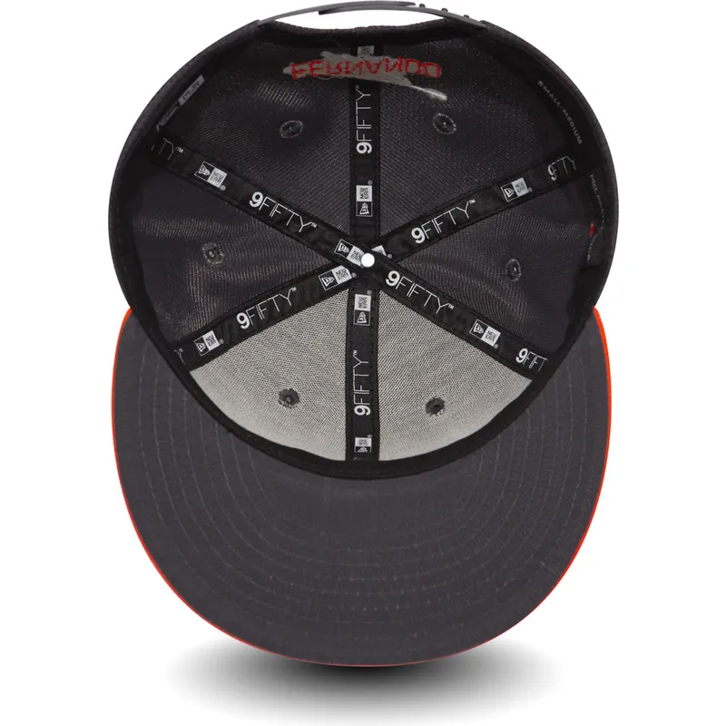 lippikset-littea-harmaa-snapback-9fifty-fernando-alonso-mclaren-racing-formula-1-new-era