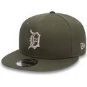lippikset-littea-vihrea-snapback-9fifty-league-essential-detroit-tigers-mlb-new-era