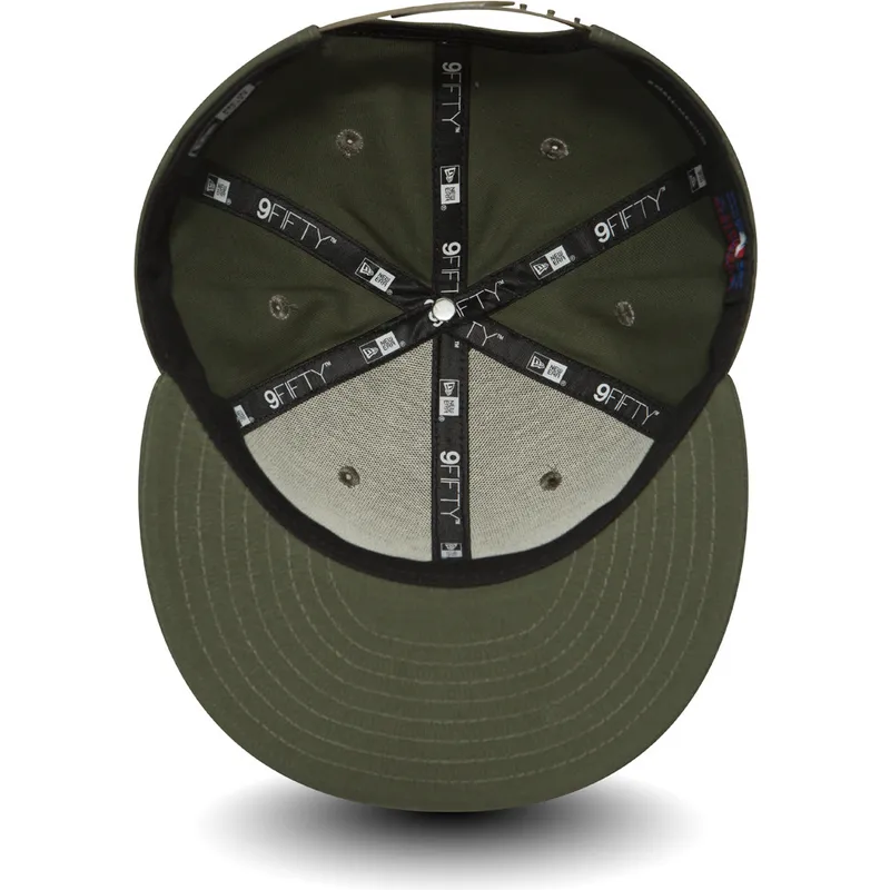 lippikset-littea-vihrea-snapback-9fifty-league-essential-detroit-tigers-mlb-new-era