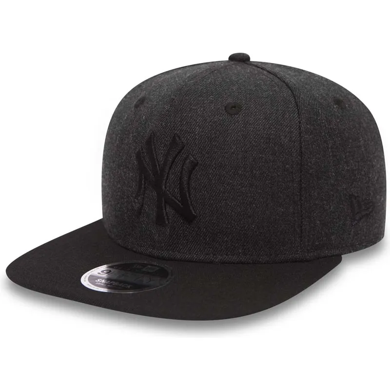 lippikset-littea-musta-snapback-9fifty-seasonal-heather-new-york-yankees-mlb-new-era