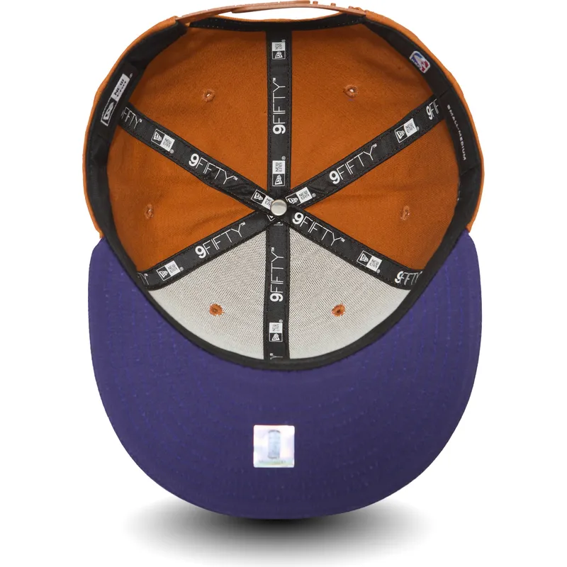 lippikset-littea-oranssi-snapback-9fifty-phoenix-suns-nba-new-era