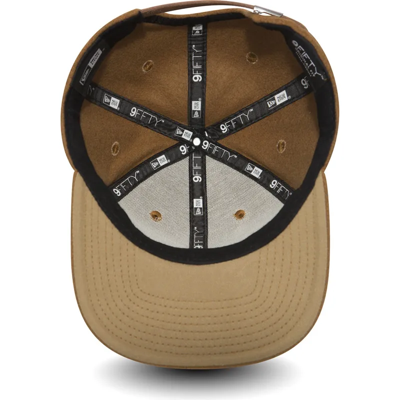 lippikset-littea-ruskea-saadettava-nauha-9fifty-premium-classic-new-era
