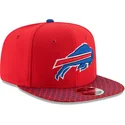 lippikset-littea-punainen-snapback-9fifty-sideline-buffalo-bills-nfl-new-era