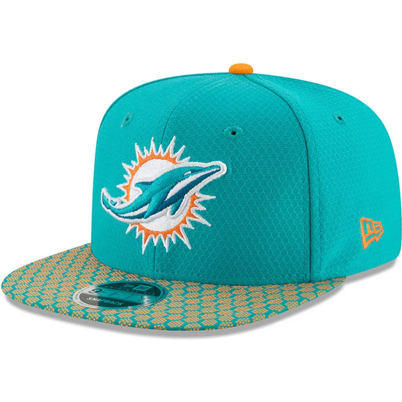 lippikset-littea-sininen-snapback-9fifty-sideline-miami-dolphins-nfl-new-era