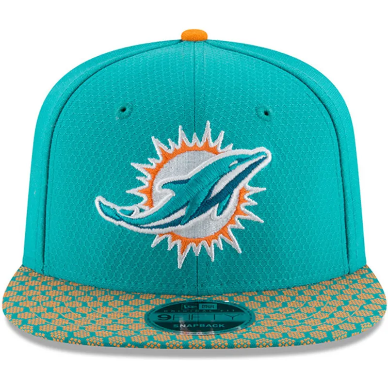 lippikset-littea-sininen-snapback-9fifty-sideline-miami-dolphins-nfl-new-era