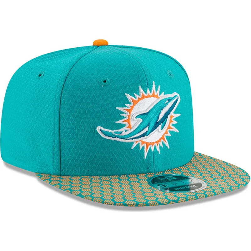lippikset-littea-sininen-snapback-9fifty-sideline-miami-dolphins-nfl-new-era
