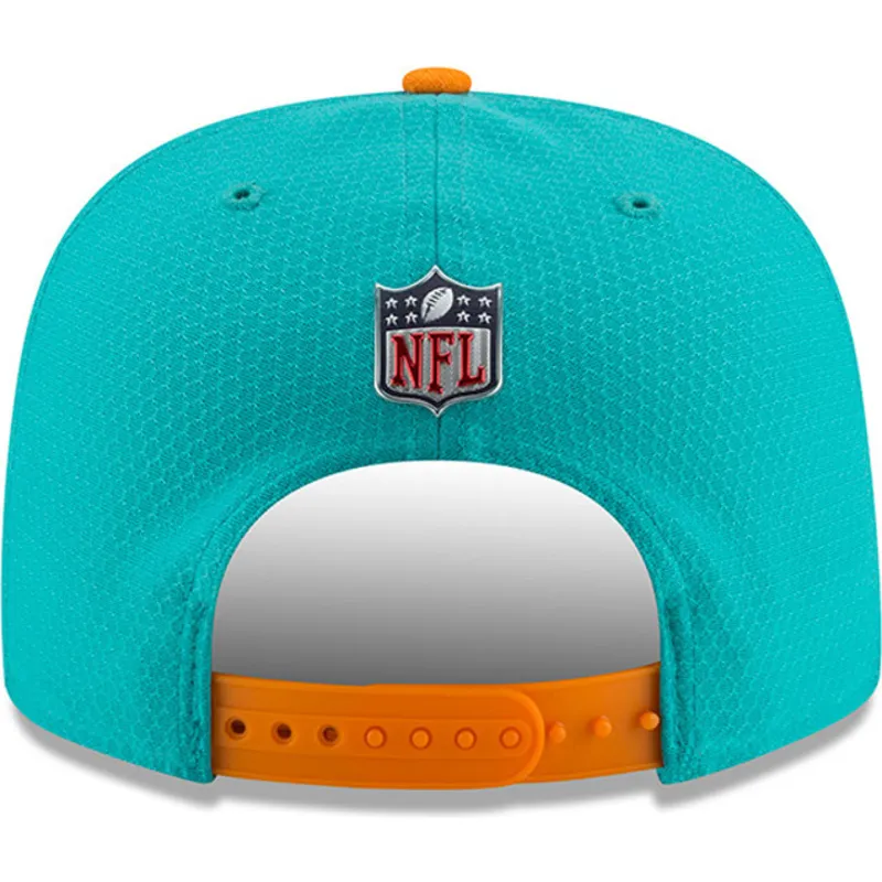 lippikset-littea-sininen-snapback-9fifty-sideline-miami-dolphins-nfl-new-era