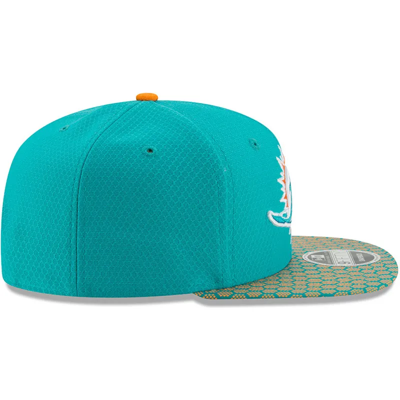 lippikset-littea-sininen-snapback-9fifty-sideline-miami-dolphins-nfl-new-era