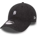 lippikset-kaareva-musta-saadettava-nauha-9forty-herringbone-detroit-tigers-mlb-new-era